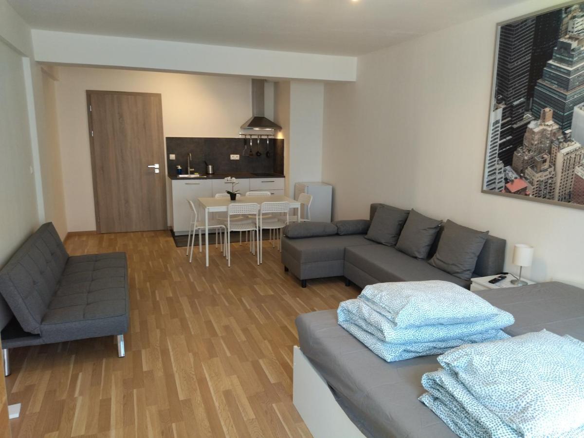 Brand New Two Room Apartment #34 With Free Secure Parking In The Center Prag Exteriör bild